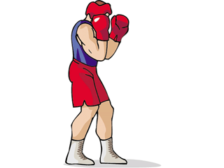 boxing clipart animated