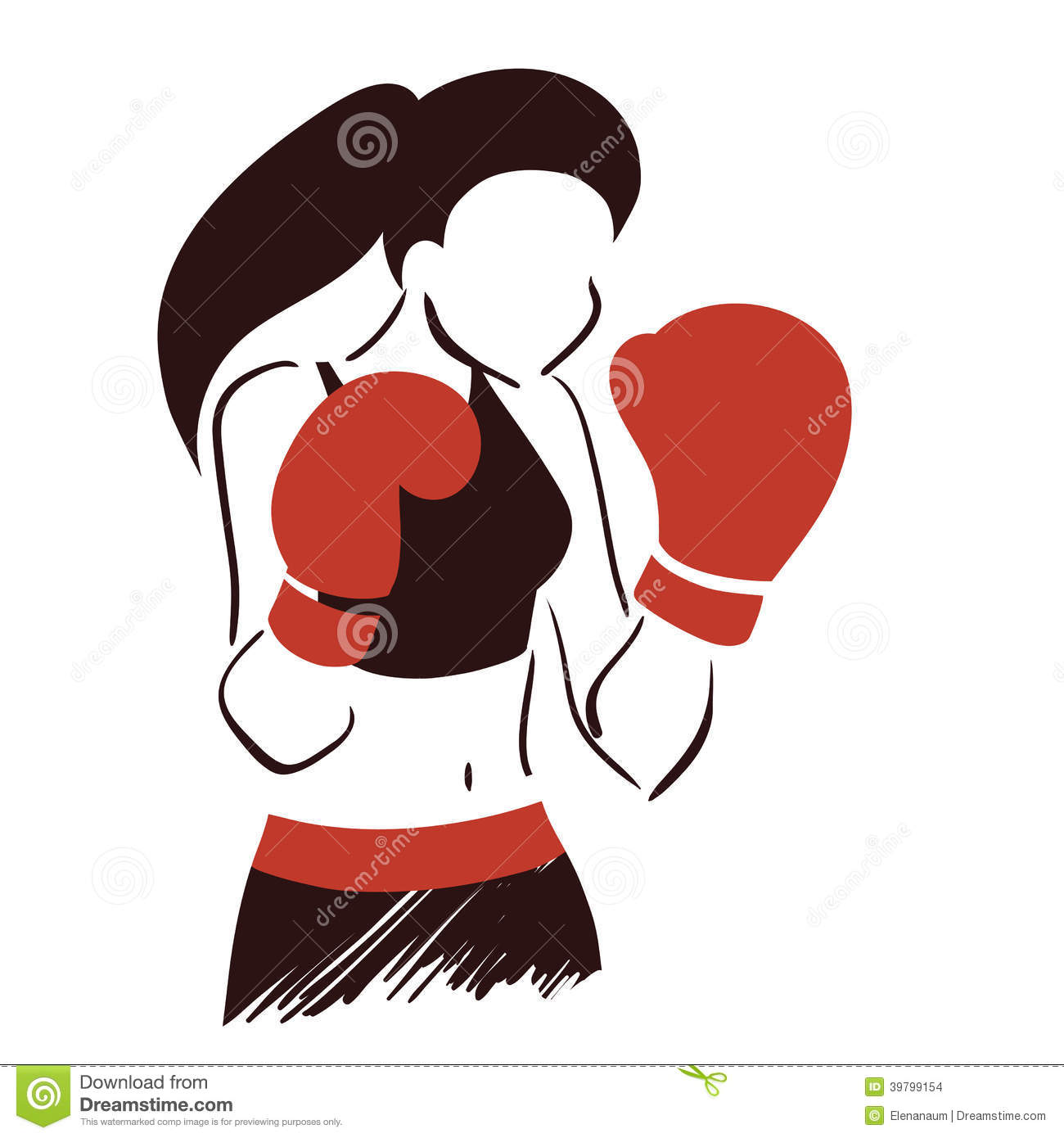 boxing clipart boxercise