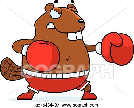 boxing clipart cartoon