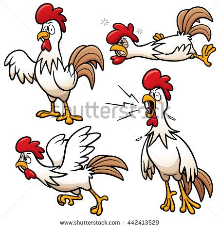 boxing clipart chicken