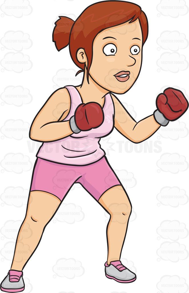 boxing clipart court