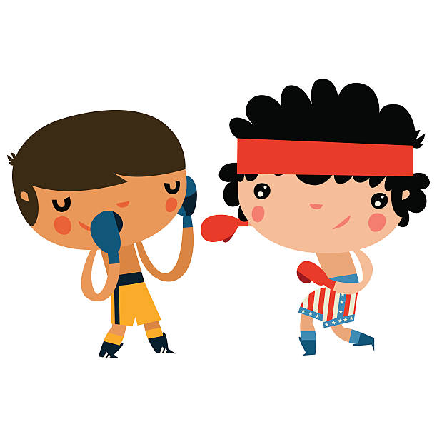 Boxing clipart cute.  collection of kid