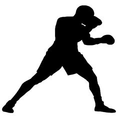 Boxing clipart silhouette.  images digital design