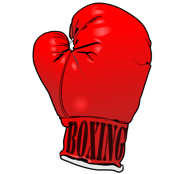 boxing clipart themed