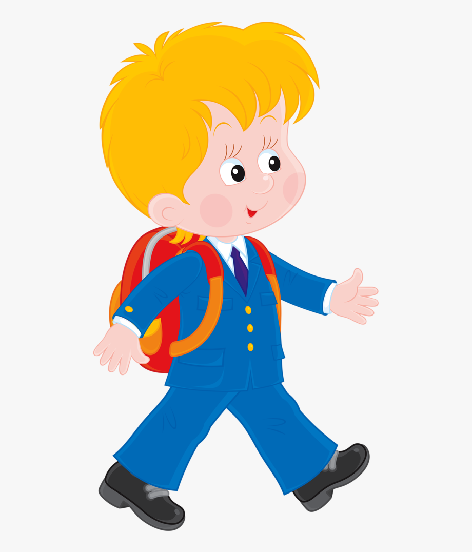 Children working at school. Boys clipart child