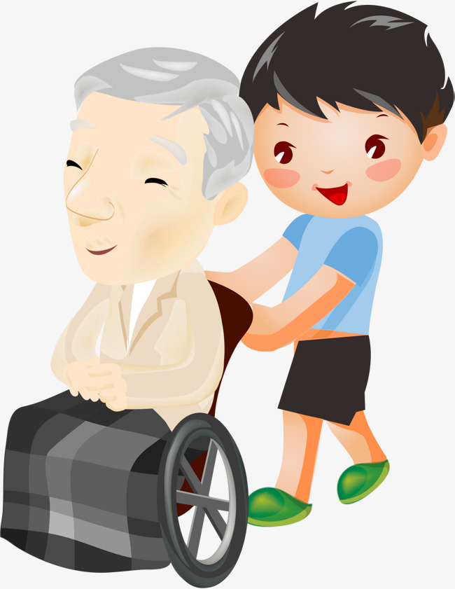 Wheelchair old little png. Boy clipart man