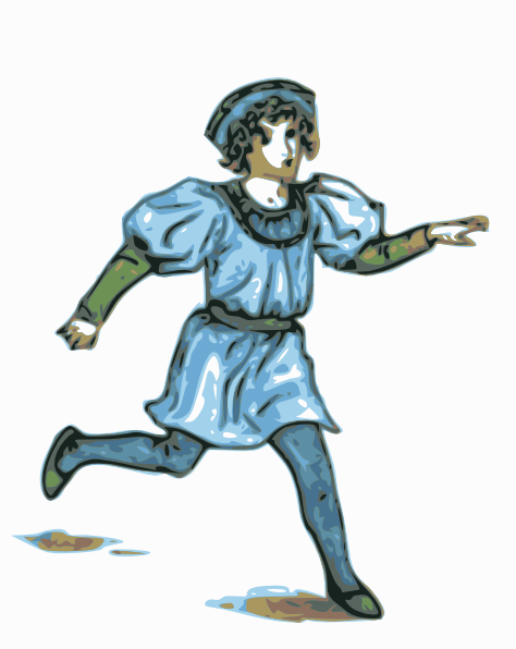 medieval clipart kid
