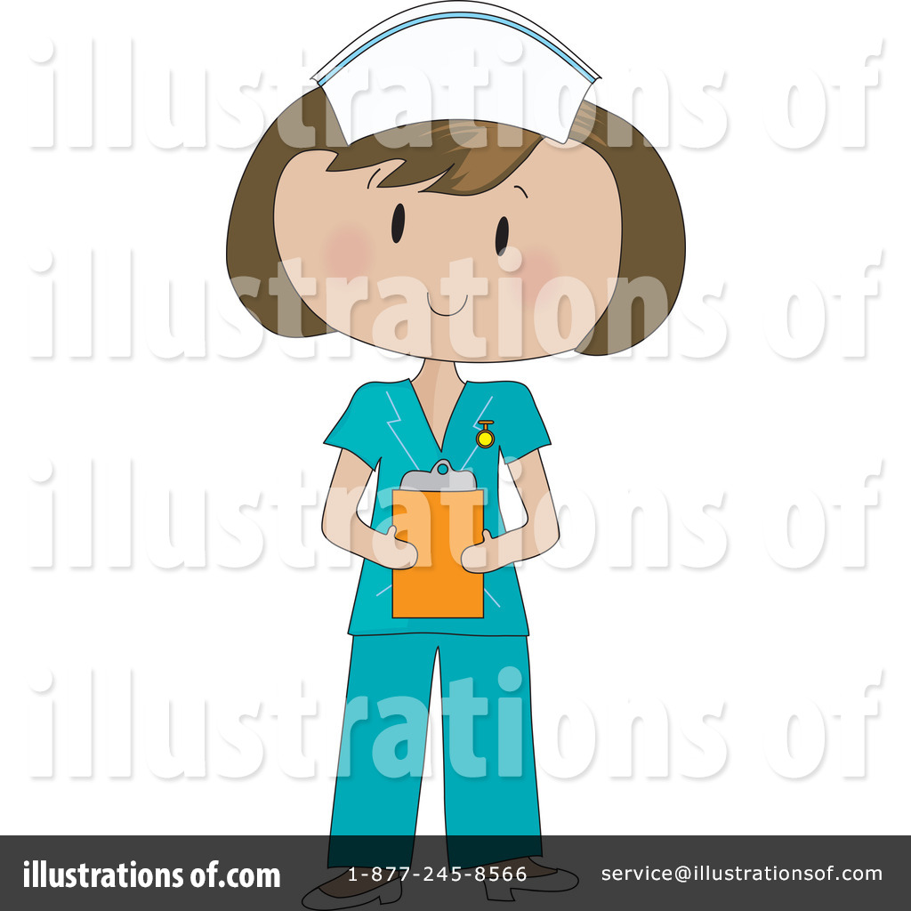 Illustration by maria bell. Boy clipart nurse