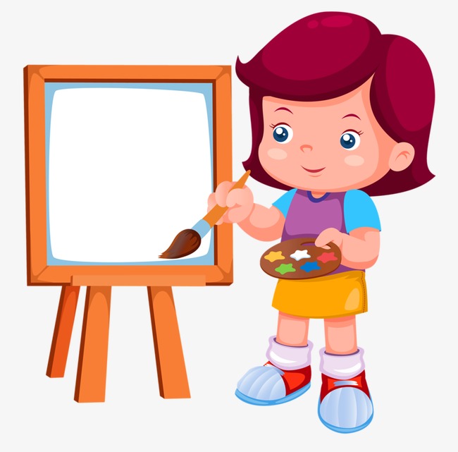 boy clipart painting