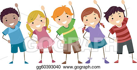 kids clipart exercise