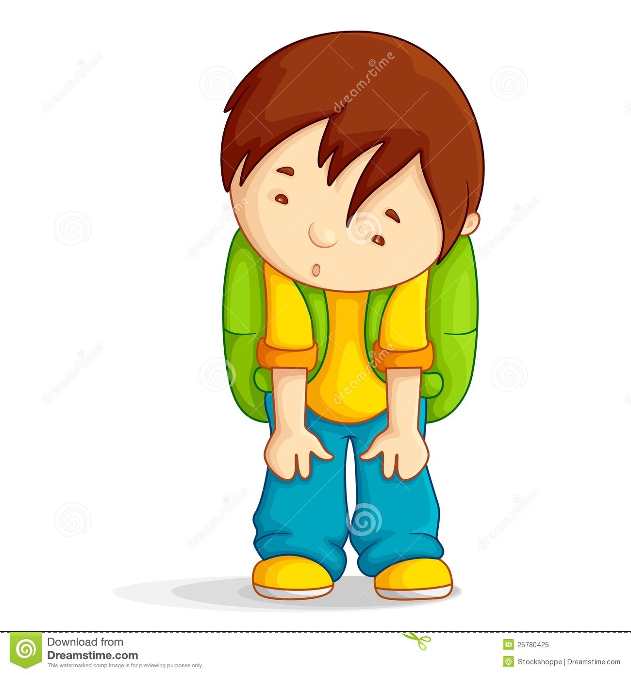 boys clipart upset