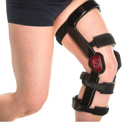 Levitation spring loaded technology. Braces clipart knee brace