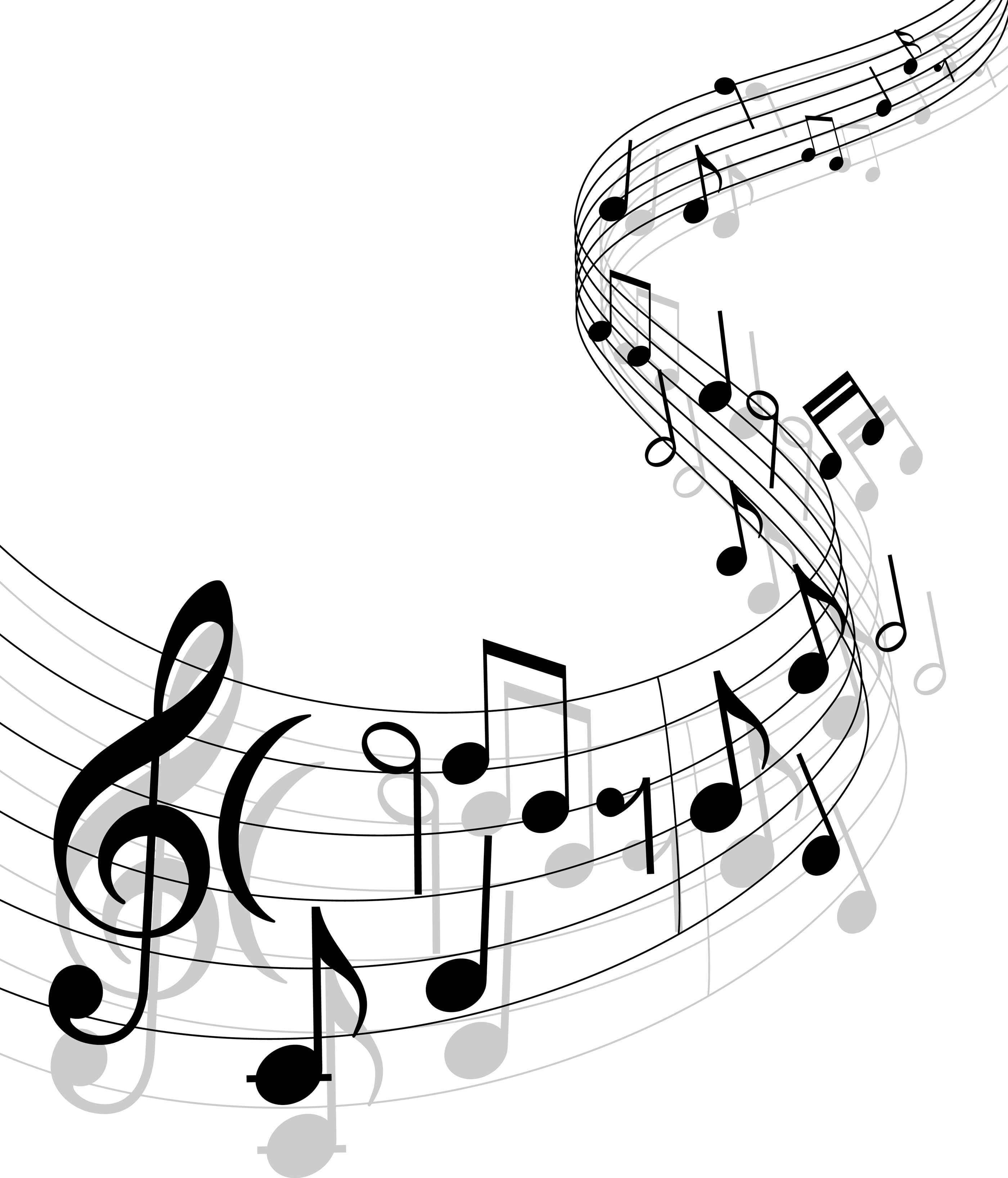 musical clipart sheet music