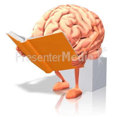 brain clipart reading