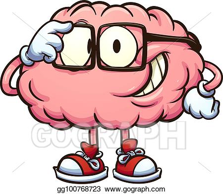nerd clipart brain