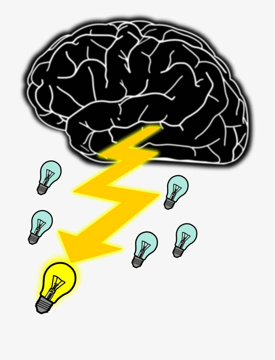 Brainstorm clipart idea. 