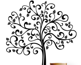 branch clipart curly
