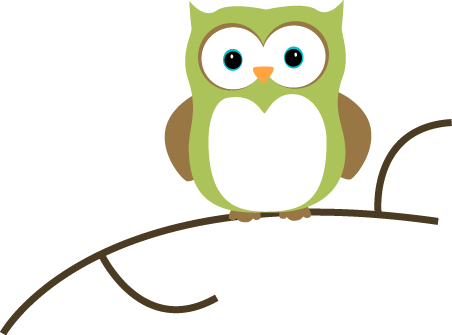 On branch clip art. A clipart owl