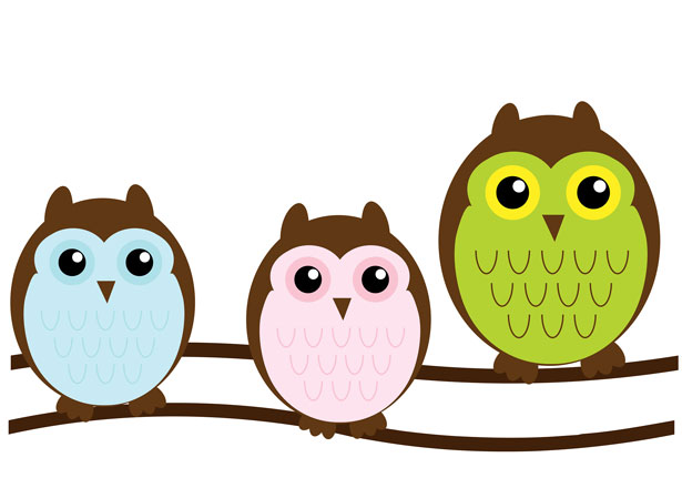 branch clipart owl