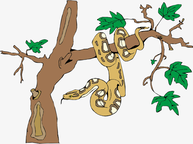 branch clipart snake