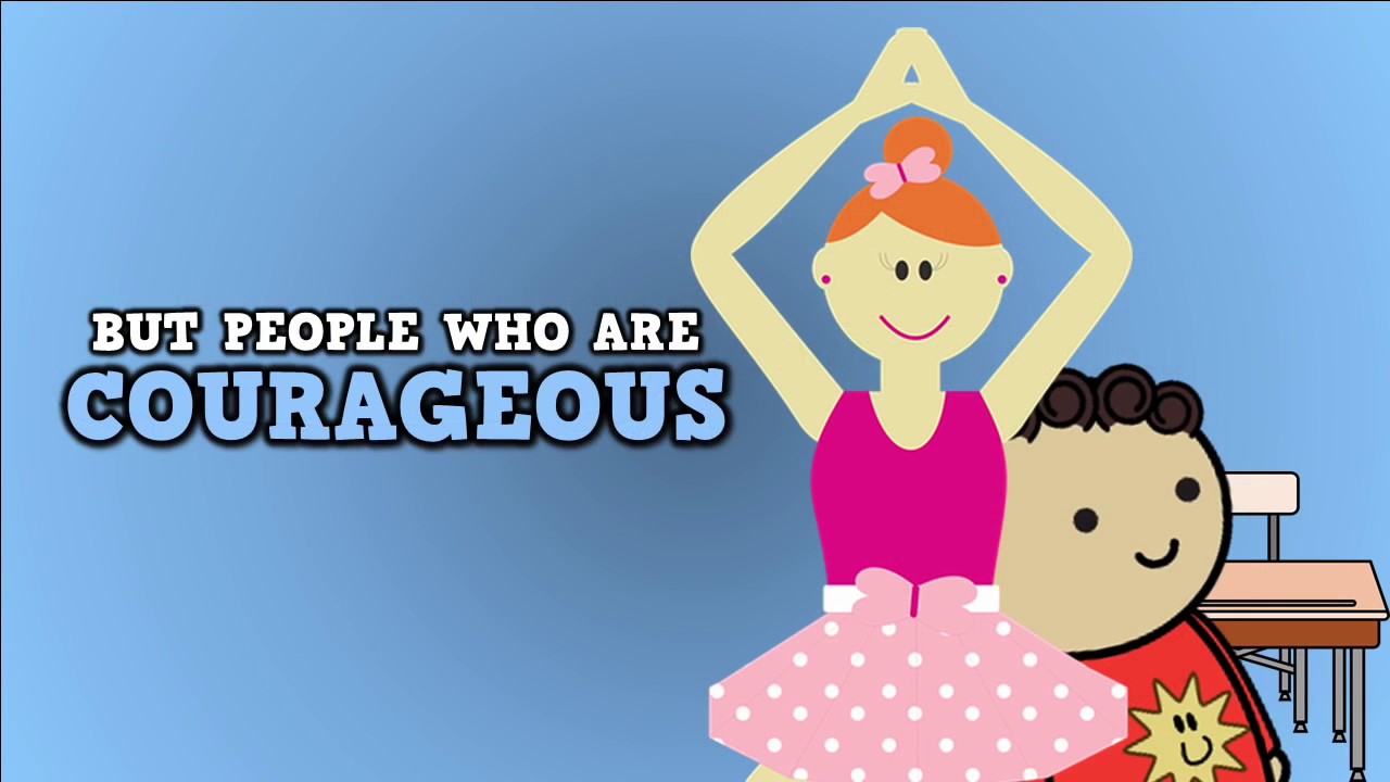 All about courage character. Brave clipart bravery