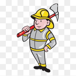 Brave clipart fireman. Png vectors psd and