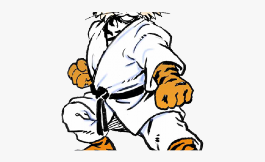 Tiger cliparts . Brave clipart karate girl