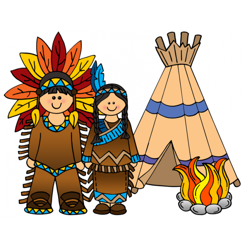 Free native american indian. Mayflower clipart kid