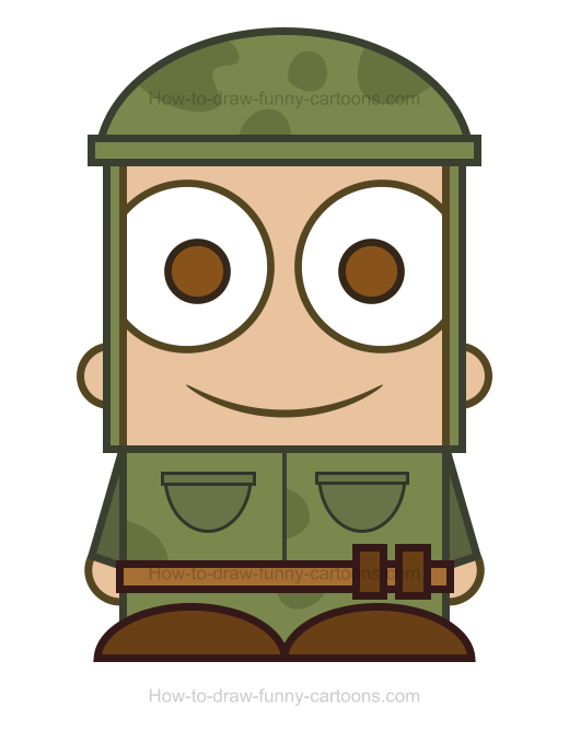 soldiers clipart drawing