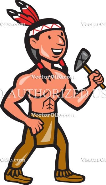 brave clipart soldier indian