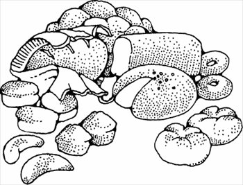 bread clipart baked goods