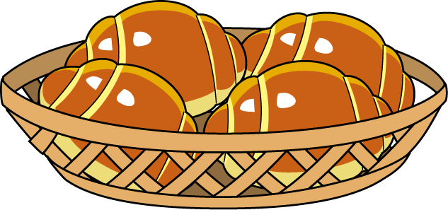 Clip art library . Bread clipart bread roll
