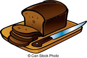 bread clipart brown bread