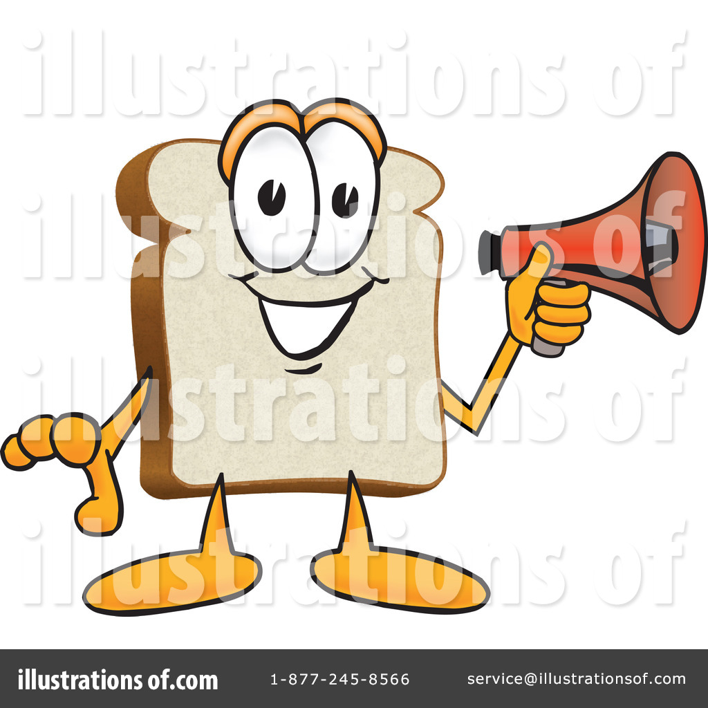 Illustration by toons biz. Clipart bread character