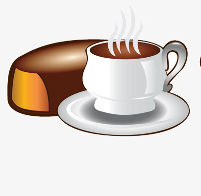 clipart coffee bread