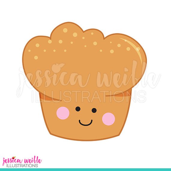 bread clipart cute