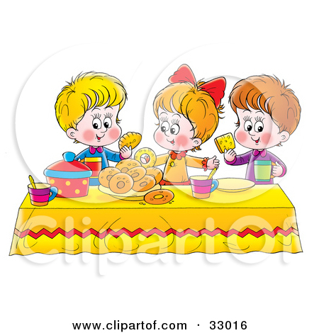 For kid free collection. Bread clipart happy