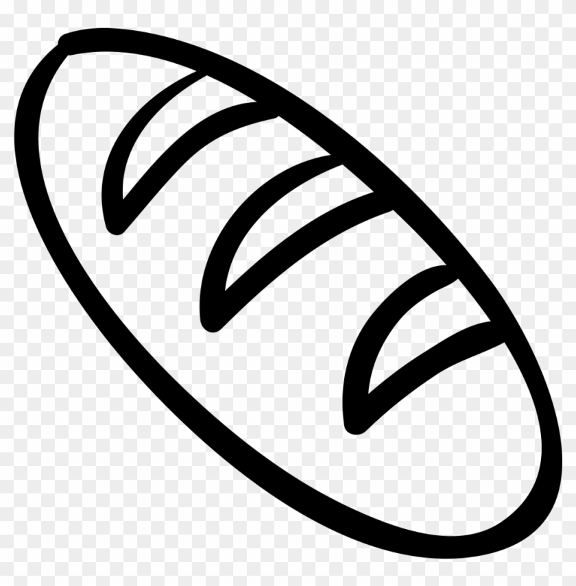 clipart bread outline