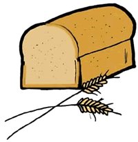 grain clipart bread