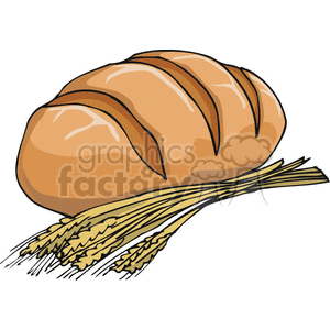 clipart bread grain