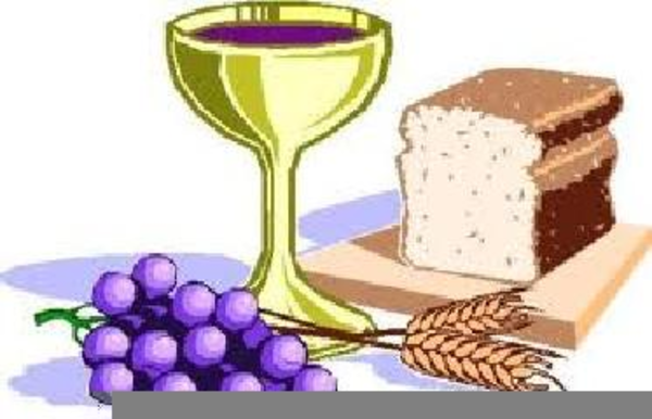 bread clipart wine