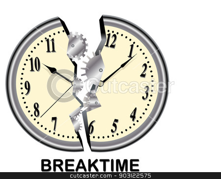 Time clocks download. Break clipart breaktime