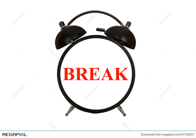 Time stock photo megapixl. Break clipart breaktime