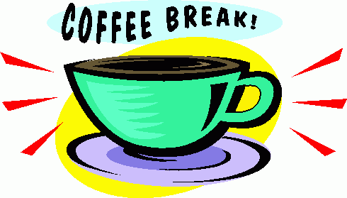 break clipart coffee date