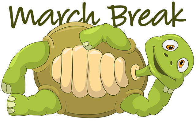 break clipart march break