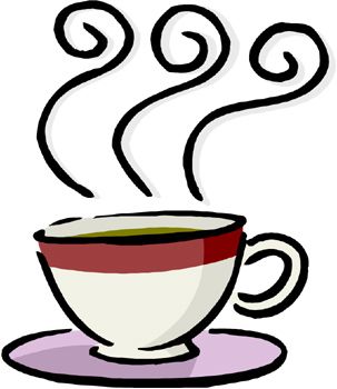 clipart cup morning tea