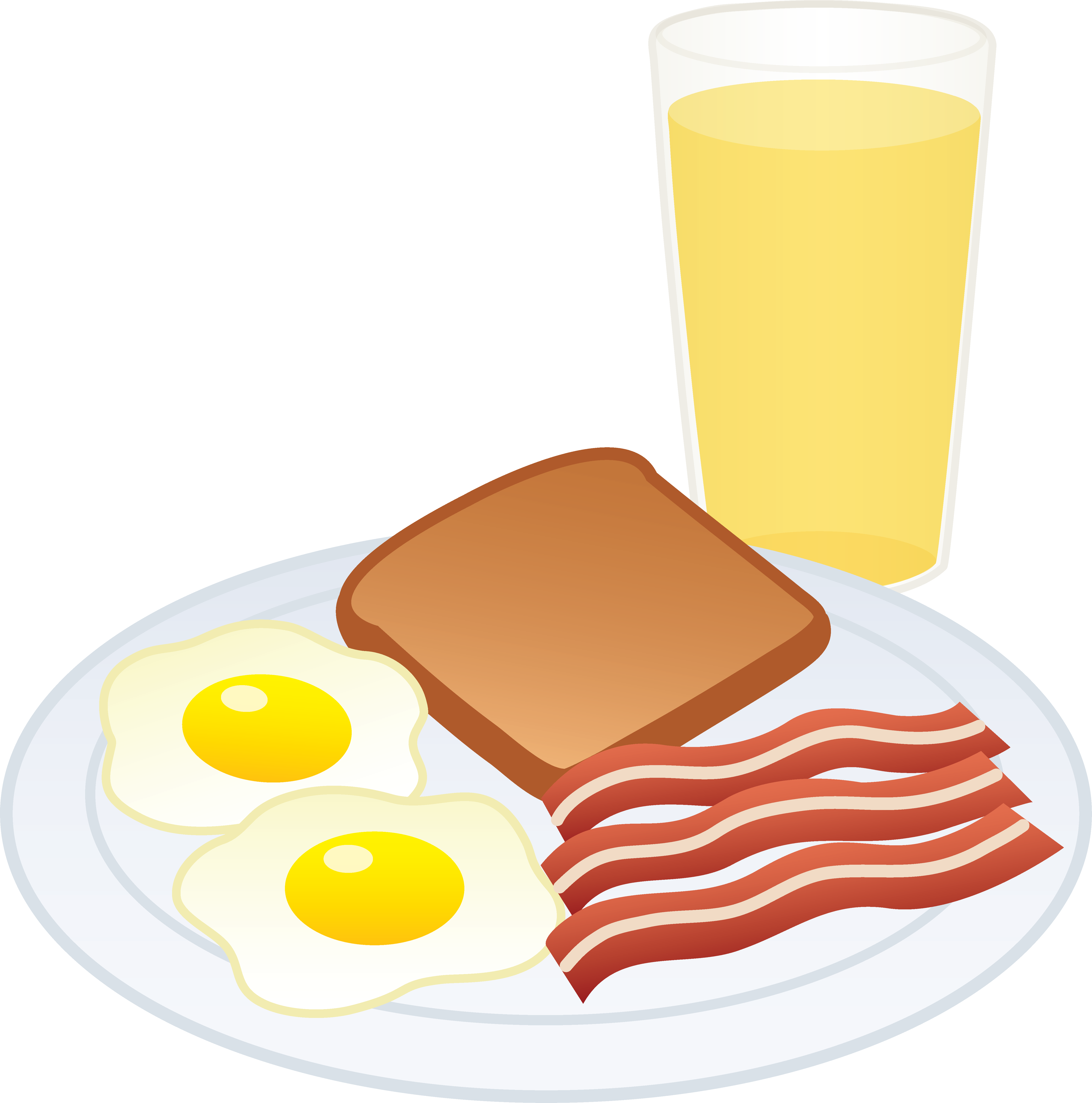 Eggs clipart plate. Breakfast free panda images