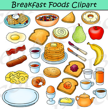 foods clipart breakfast