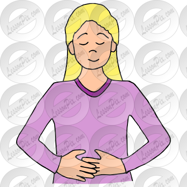 breathe clipart belly breathing