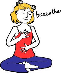 Deep breaths someone taking. Breath clipart cartoon